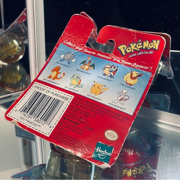 Vintage Nintendo PIKACHU bouncy ball collectible made in 1995-1999! - Picture 2 of 2